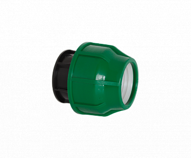 Заглушка компрессионная 63 PN10 (POLIEXT) (48)