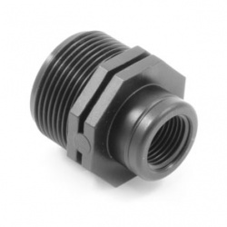 Футорка Н1 1/2 * В1 1/4 (7535.00GF)  PN10  Plast Project (40/240)
